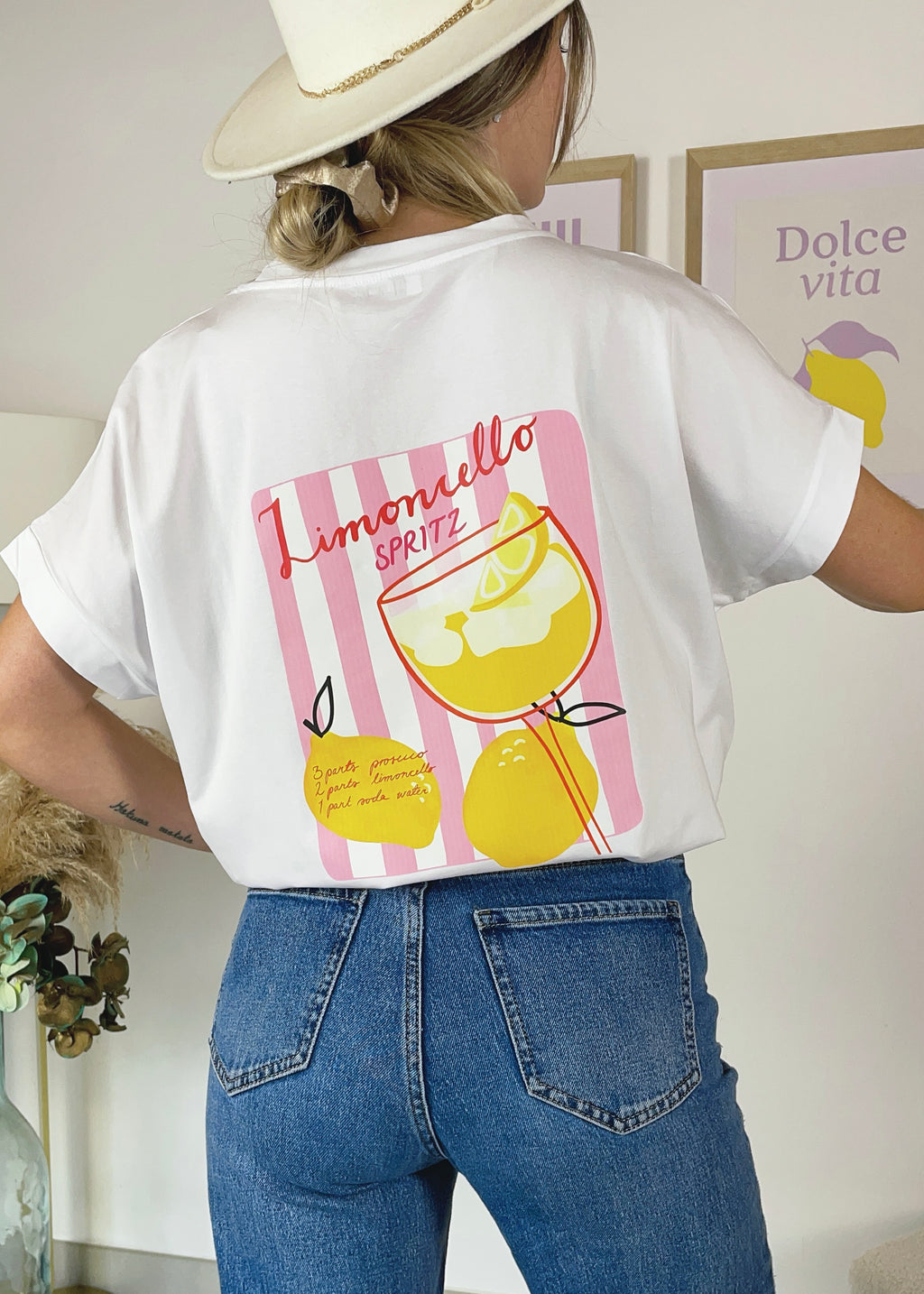 T-shirt Spritz en coton - tendance imprimé citron