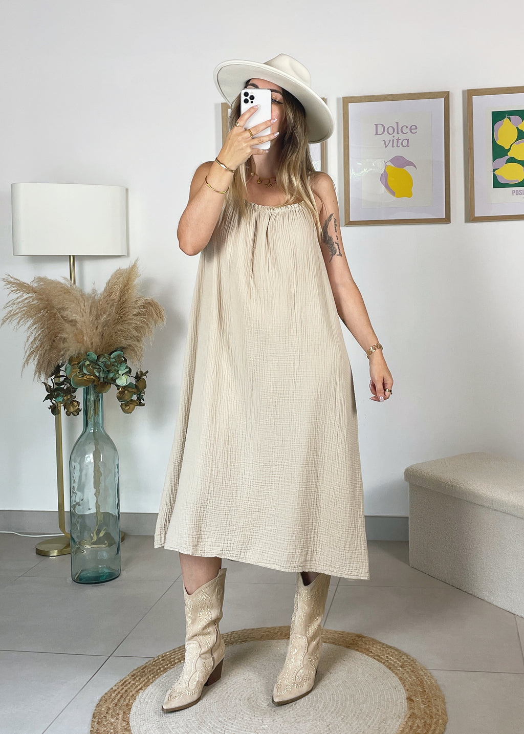 Robe Solen - beige